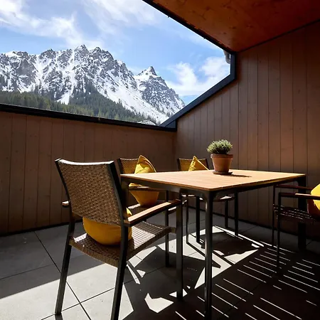 Belvedere - Alpin-Resort Montafon Haus 3 By Pferd Auf Wolke Gargellen Buitenkant foto
